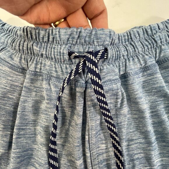 Salt Life SLX Brushed Performance Jogger Lounger Blue Sz L Unisex Drawstring - Picture 6 of 12